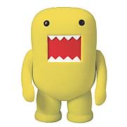 Domo Lemon Yellow Flocked 4-Inch Vinyl Figure